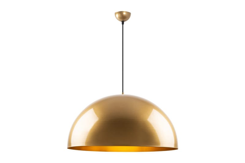 Taklampe Brena Gull Enkelt Sokkel - 60 x 60 x 126 cm - Belysning - Innendørsbelysning & Lamper - Taklampe - Pendellamper & Hengelamper