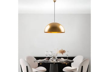 Taklampe Brena Gull Enkelt Sokkel - 60 x 60 x 126 cm - Belysning - Innendørsbelysning & Lamper - Taklampe - Pendellamper & Hengelamper