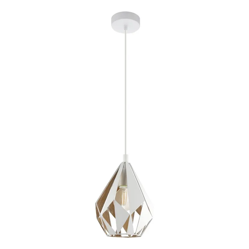 Taklampe Carlton, 20/5 cm
