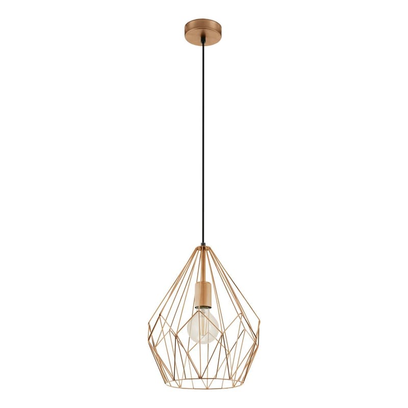 Taklampe Carlton, Kobber