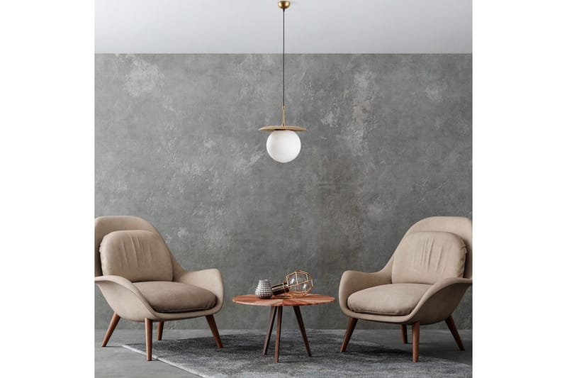 Taklampe Cartin Gull - Gul - Belysning - Innendørsbelysning & Lamper - Taklampe - Pendellamper & Hengelamper