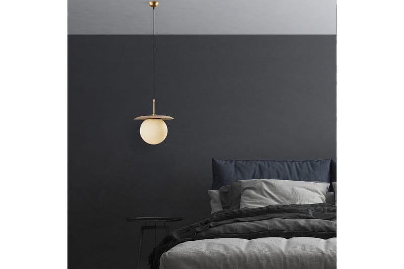 Taklampe Cartin Gull - Gul - Belysning - Innendørsbelysning & Lamper - Taklampe - Pendellamper & Hengelamper