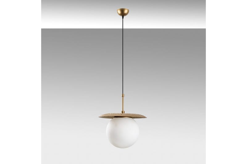 Taklampe Cartin Gull - Gul - Belysning - Innendørsbelysning & Lamper - Taklampe - Pendellamper & Hengelamper