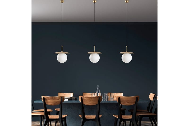 Taklampe Cartin Gull - Gul - Belysning - Innendørsbelysning & Lamper - Taklampe - Pendellamper & Hengelamper