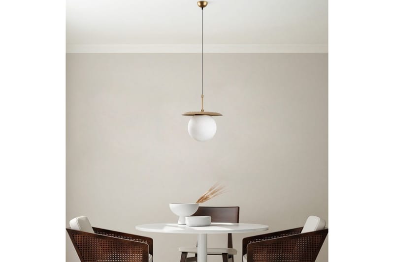 Taklampe Cartin Gull - Gul - Belysning - Innendørsbelysning & Lamper - Taklampe - Pendellamper & Hengelamper