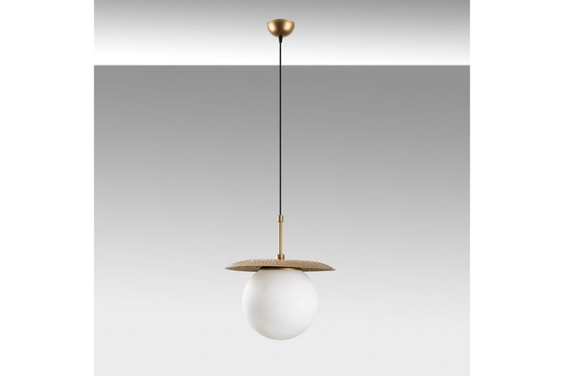 Taklampe Cartin Gull - Gul - Belysning - Innendørsbelysning & Lamper - Taklampe - Pendellamper & Hengelamper