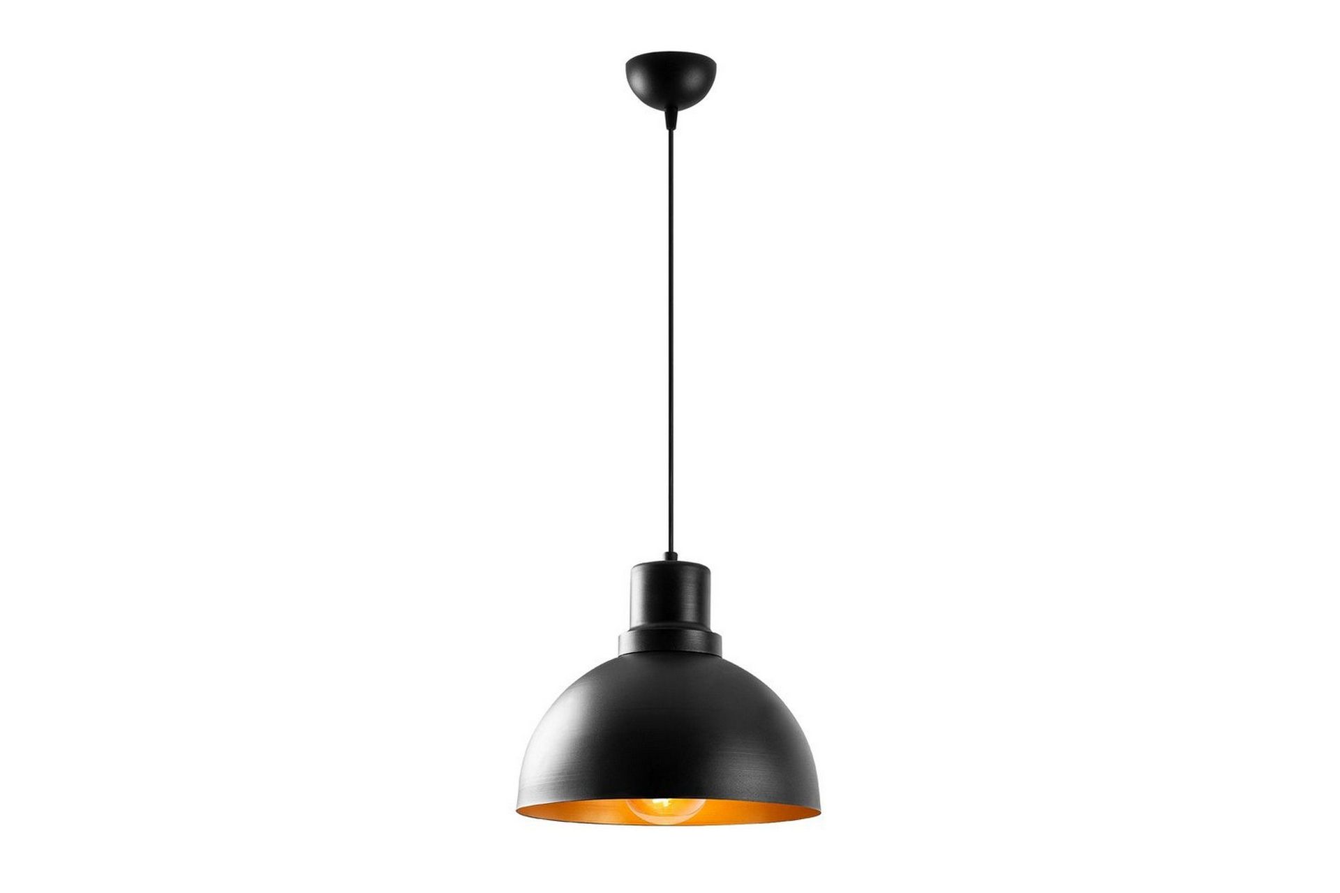 Taklampe Chichelai Single Svart - Svart