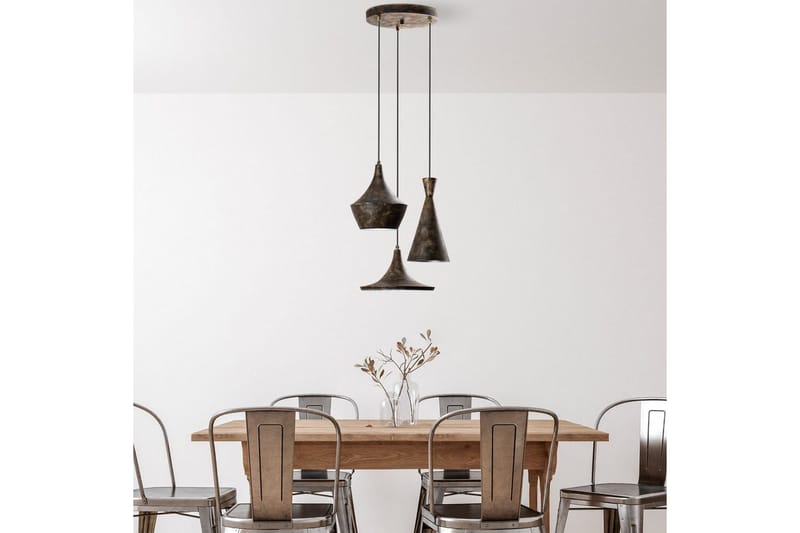 Taklampe Cindel Antikk - Gull - Belysning - Innendørsbelysning & Lamper - Taklampe - Pendellamper & Hengelamper