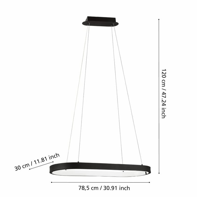 Taklampe Codriales - 30 cm - Belysning - Innendørsbelysning & Lamper - Taklampe - Pendellamper & Hengelamper
