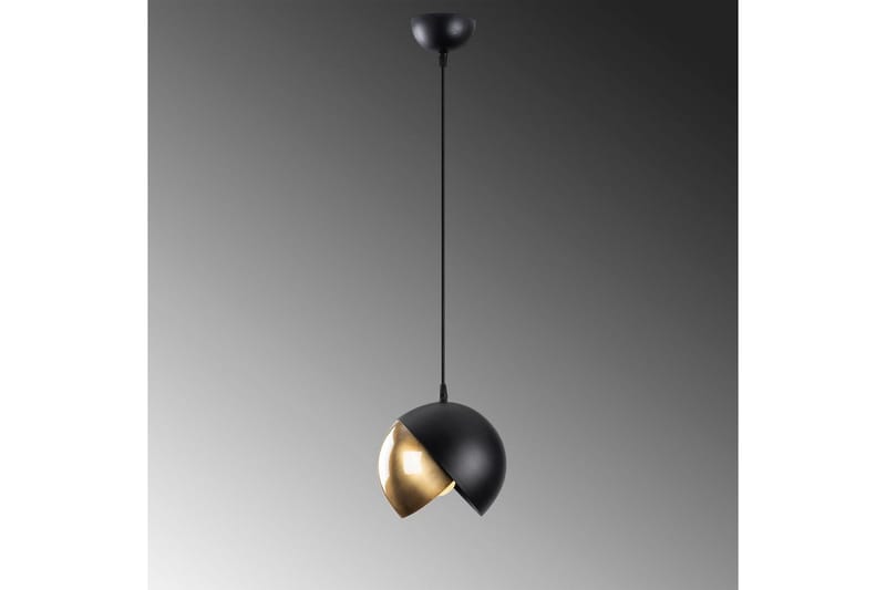 Taklampe Dalenor Svart / Gull Enkeltkontakt - Enkeltkontakt - Belysning - Innendørsbelysning & Lamper - Taklampe - Pendellamper & Hengelamper