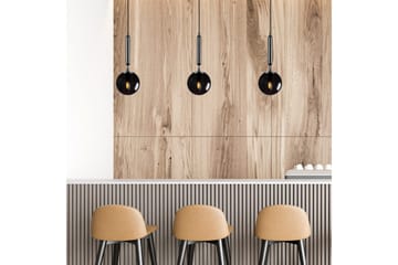 Taklampe Darna Svart - Svart - Belysning - Innendørsbelysning & Lamper - Taklampe - Pendellamper & Hengelamper