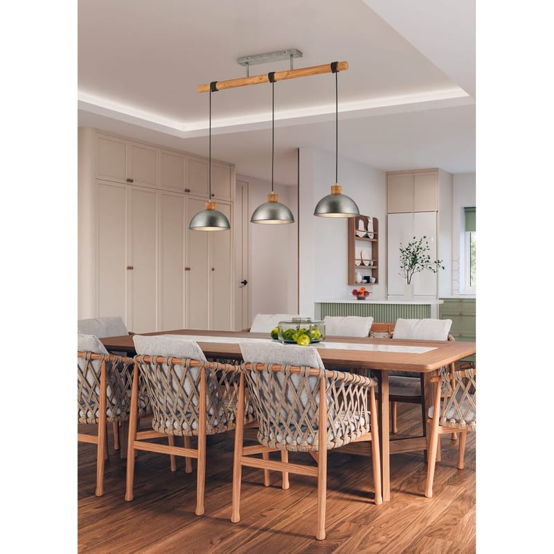 Taklampe Delhi - 3 lamper - Belysning - Innendørsbelysning & Lamper - Taklampe - Pendellamper & Hengelamper