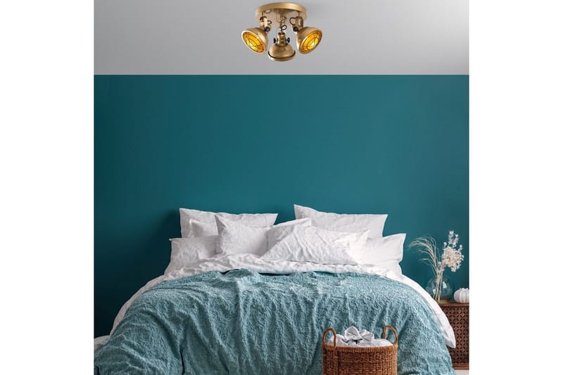 Taklampe Desten Gull - Gull - Belysning - Innendørsbelysning & Lamper - Taklampe - Plafondlampe