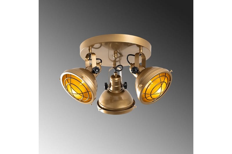 Taklampe Desten Gull - Gull - Belysning - Innendørsbelysning & Lamper - Taklampe - Plafondlampe