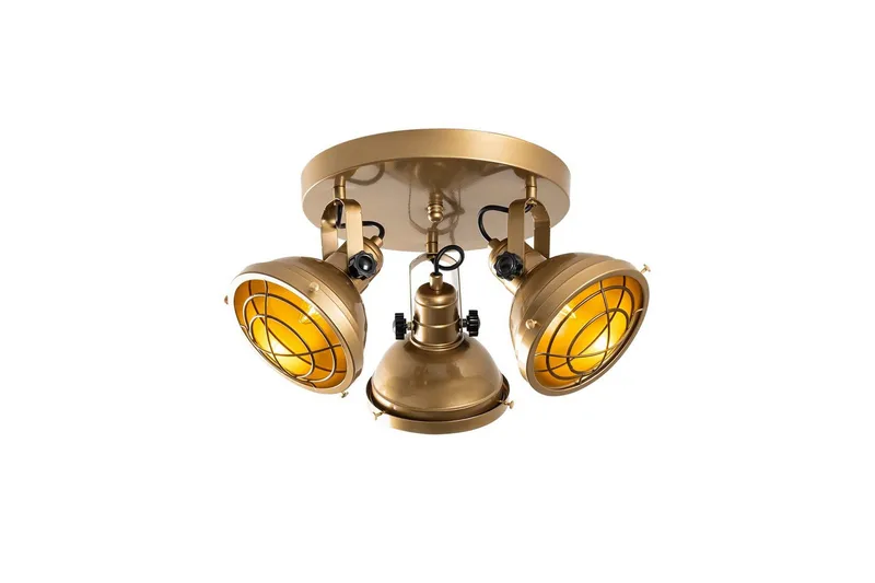 Taklampe Desten Gull, Gull