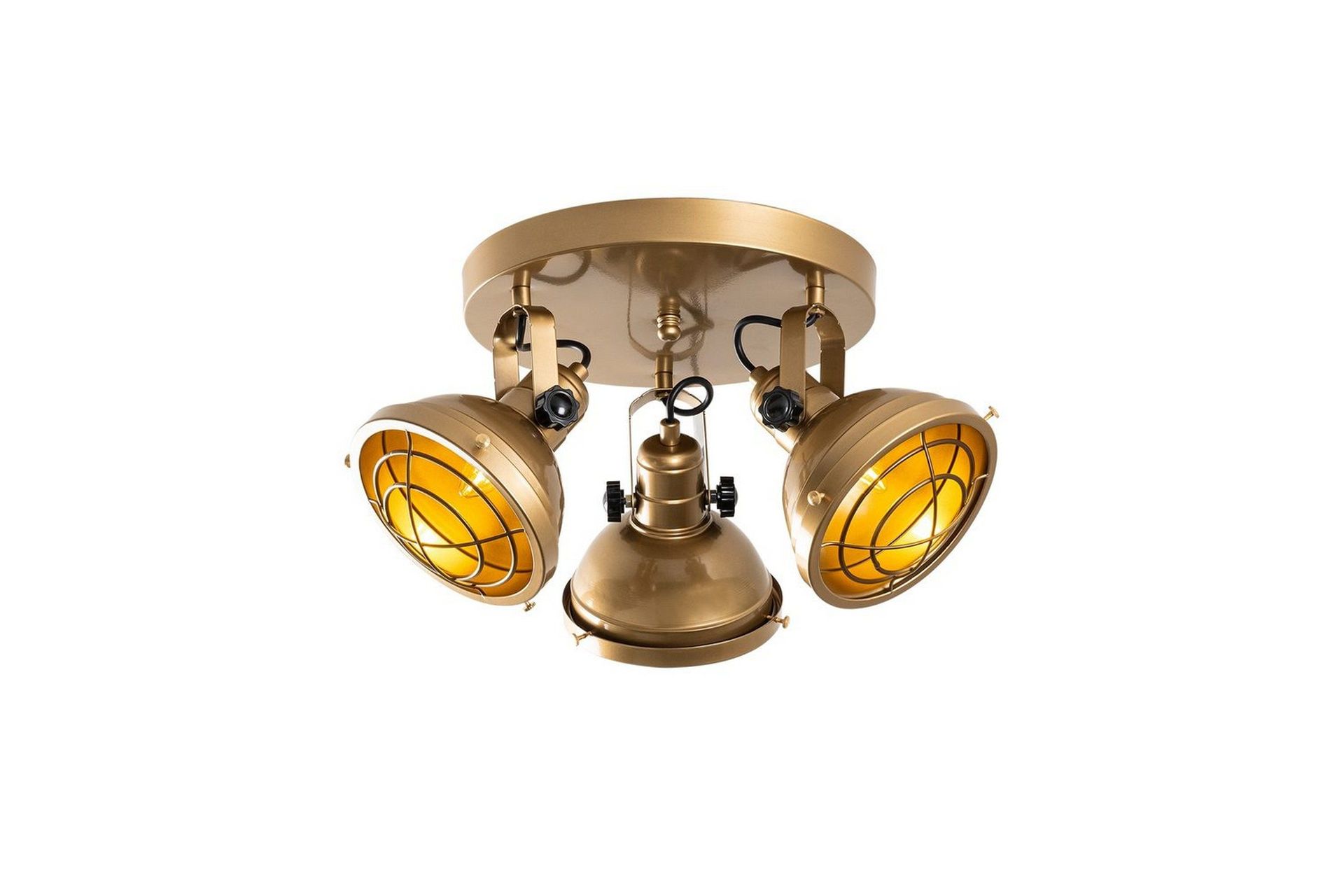 Taklampe Desten Gull - Gull