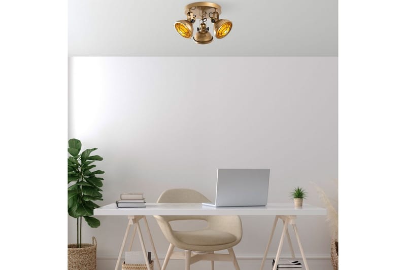 Taklampe Desten Gull - Gull - Belysning - Innendørsbelysning & Lamper - Taklampe - Plafondlampe