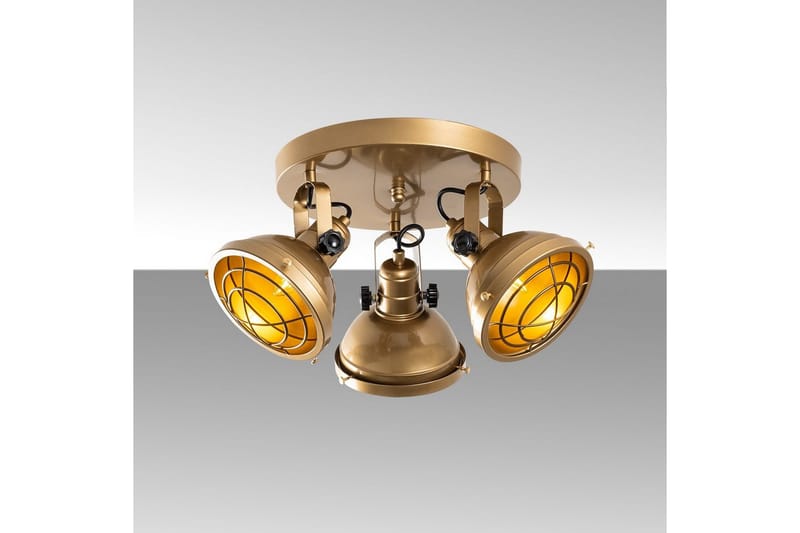 Taklampe Desten Gull - Gull - Belysning - Innendørsbelysning & Lamper - Taklampe - Plafondlampe