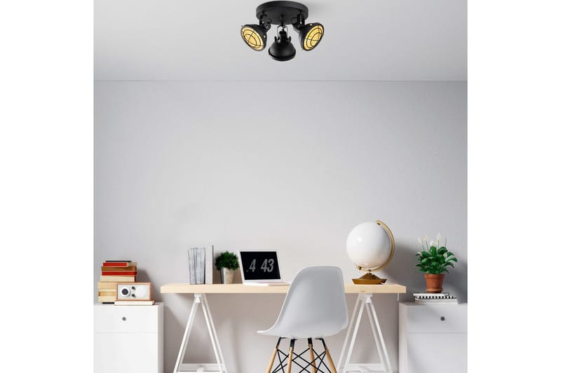 Taklampe Desten Svart - Svart - Belysning - Innendørsbelysning & Lamper - Taklampe - Plafondlampe
