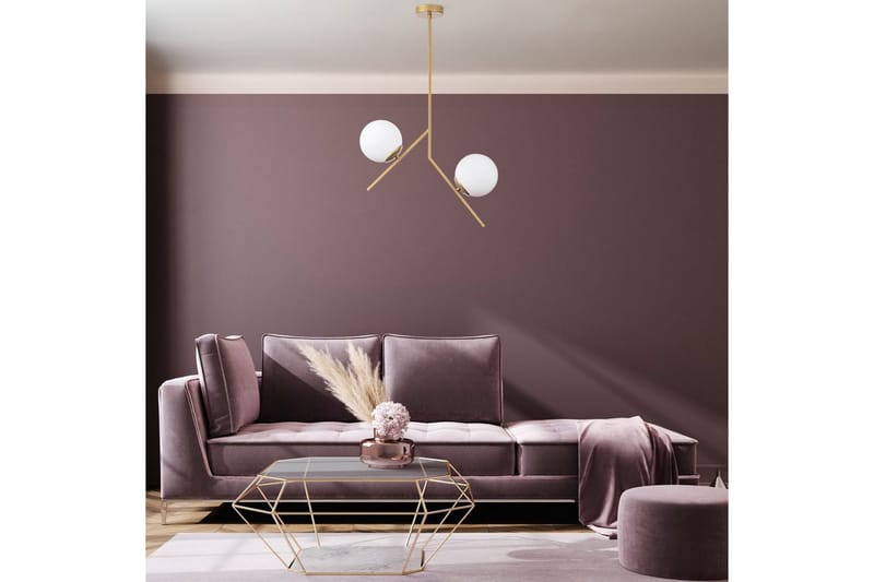 Taklampe Dolcer Dasinara Gull - Gull - Belysning - Innendørsbelysning & Lamper - Taklampe - Pendellamper & Hengelamper