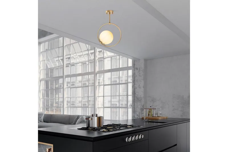 Taklampe Dolcer Gull - Gull - Belysning - Innendørsbelysning & Lamper - Taklampe - Pendellamper & Hengelamper