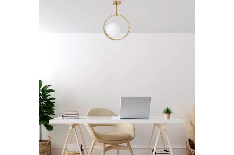 Taklampe Dolcer Gull - Gull - Belysning - Innendørsbelysning & Lamper - Taklampe - Pendellamper & Hengelamper