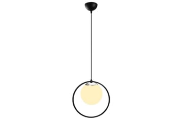 Taklampe Dolcer Svart / Hvit - Svart / Hvit - Belysning - Innendørsbelysning & Lamper - Taklampe - Pendellamper & Hengelamper