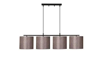 Taklampe Donria Svart / Brun - Brun/Svart - Belysning - Innendørsbelysning & Lamper - Taklampe - Pendellamper & Hengelamper