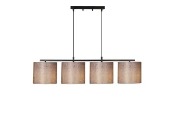 Taklampe Donria Svart / Brun - Brun/Svart - Belysning - Innendørsbelysning & Lamper - Taklampe - Pendellamper & Hengelamper