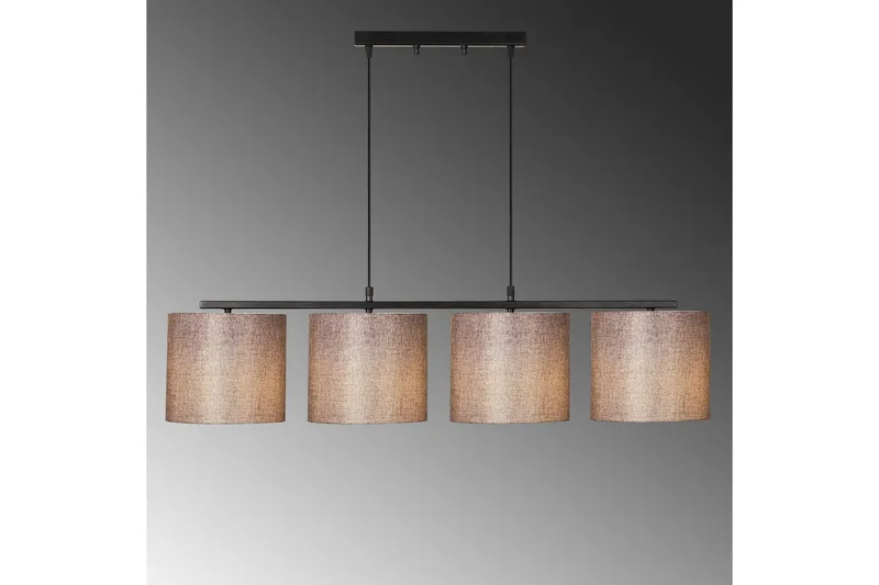 Taklampe Donria Svart / Brun - Brun/Svart - Belysning - Innendørsbelysning & Lamper - Taklampe - Pendellamper & Hengelamper