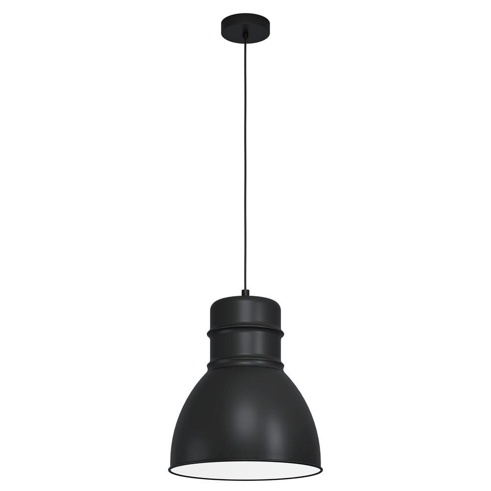 Taklampe Ebury - Svart/Hvit