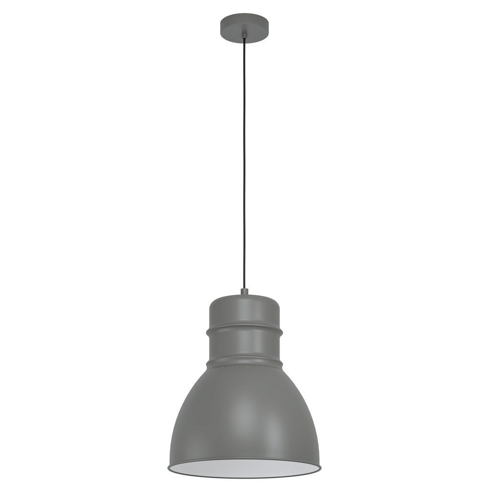 Taklampe Ebury - Umbra Grå/Hvit