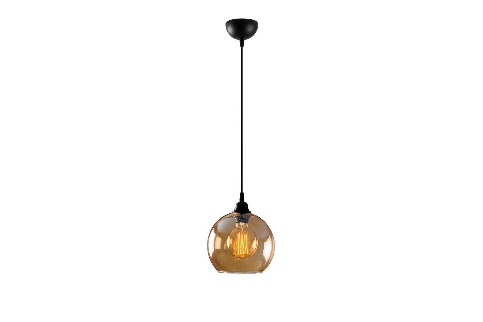 Taklampe Elanorstead Gull / Svart - Gull/Svart