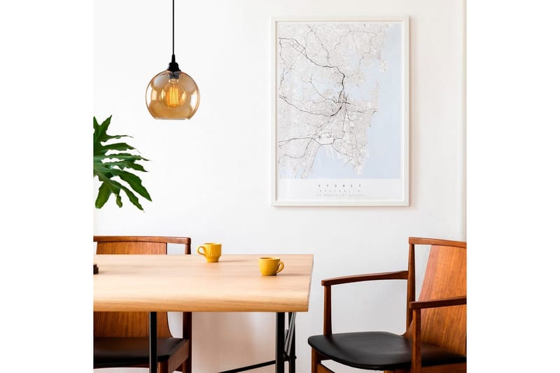 Taklampe Elanorstead Gull / Svart - Gull/Svart - Belysning - Innendørsbelysning & Lamper - Taklampe - Pendellamper & Hengelamper