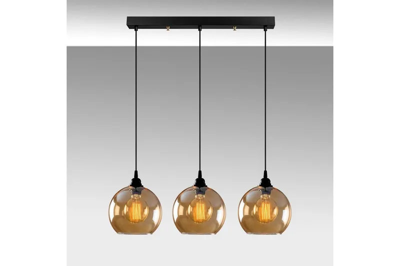 Taklampe Elanorstead Tre Gull / Svart Horisontal - Gull/Svart - Belysning - Innendørsbelysning & Lamper - Taklampe - Pendellamper & Hengelamper