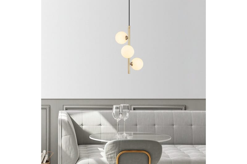 Taklampe Elvon Gull - Gull - Belysning - Innendørsbelysning & Lamper - Taklampe - Pendellamper & Hengelamper