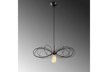 Taklampe Emrith Svart - Svart - Belysning - Innendørsbelysning & Lamper - Taklampe - Pendellamper & Hengelamper