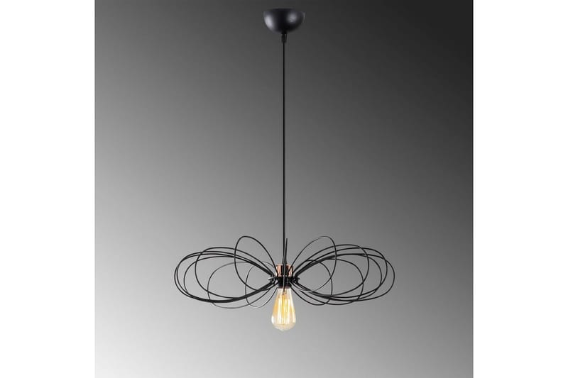 Taklampe Emrith Svart - Svart - Belysning - Innendørsbelysning & Lamper - Taklampe - Pendellamper & Hengelamper