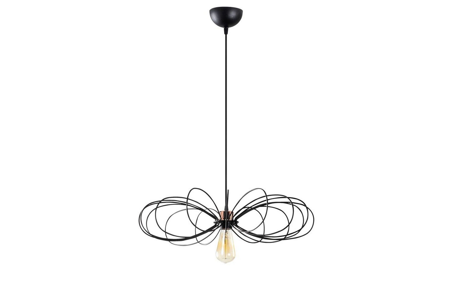 Taklampe Emrith Svart - Svart
