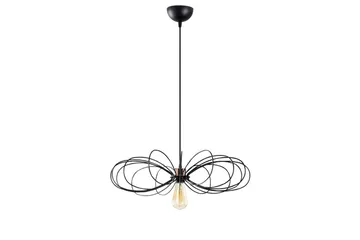 Taklampe Emrith Svart - Svart - Belysning - Innendørsbelysning & Lamper - Taklampe - Pendellamper & Hengelamper
