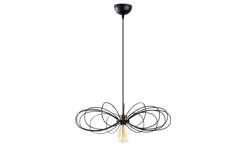 Taklampe Emrith Svart - Svart - Belysning - Innendørsbelysning & Lamper - Taklampe - Pendellamper & Hengelamper