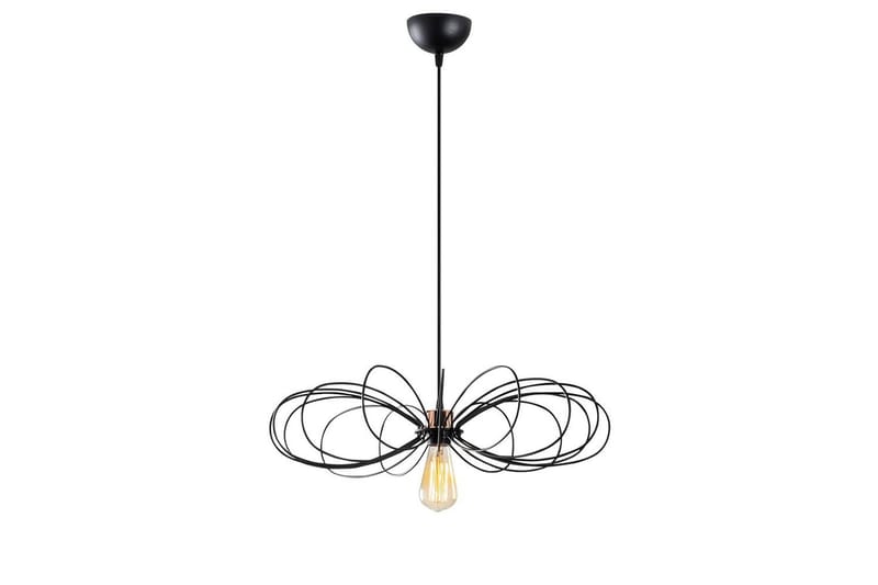Taklampe Emrith Svart - Svart - Belysning - Innendørsbelysning & Lamper - Taklampe - Pendellamper & Hengelamper