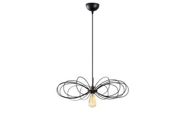 Taklampe Emrith Svart - Svart - Belysning - Innendørsbelysning & Lamper - Taklampe - Pendellamper & Hengelamper