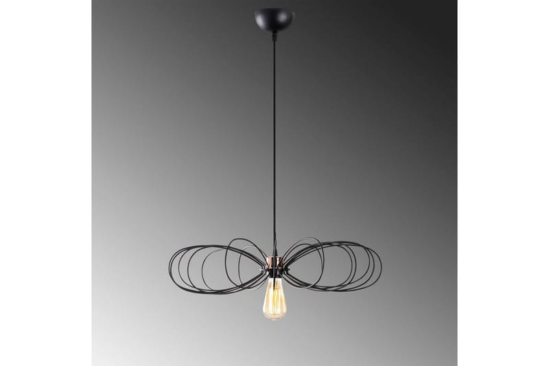 Taklampe Emrith Svart - Svart - Belysning - Innendørsbelysning & Lamper - Taklampe - Pendellamper & Hengelamper