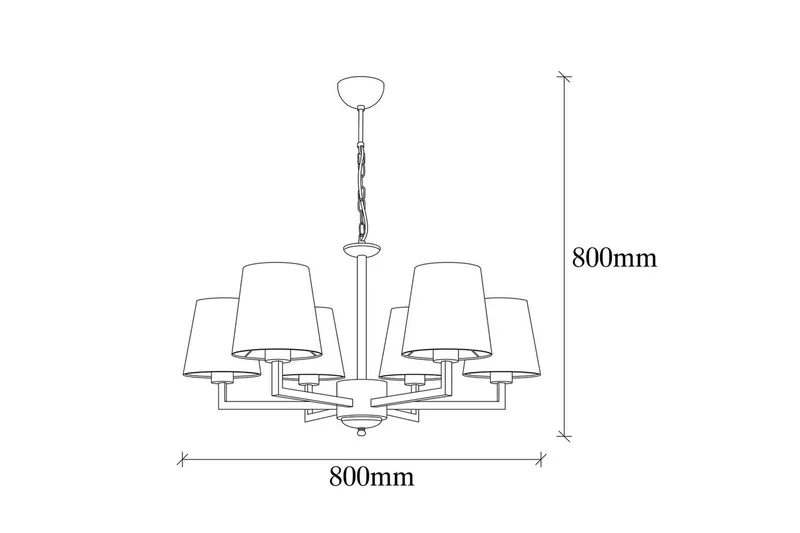 Taklampe Fenda Svart / Krem - Svart - Belysning - Innendørsbelysning & Lamper - Taklampe - Pendellamper & Hengelamper