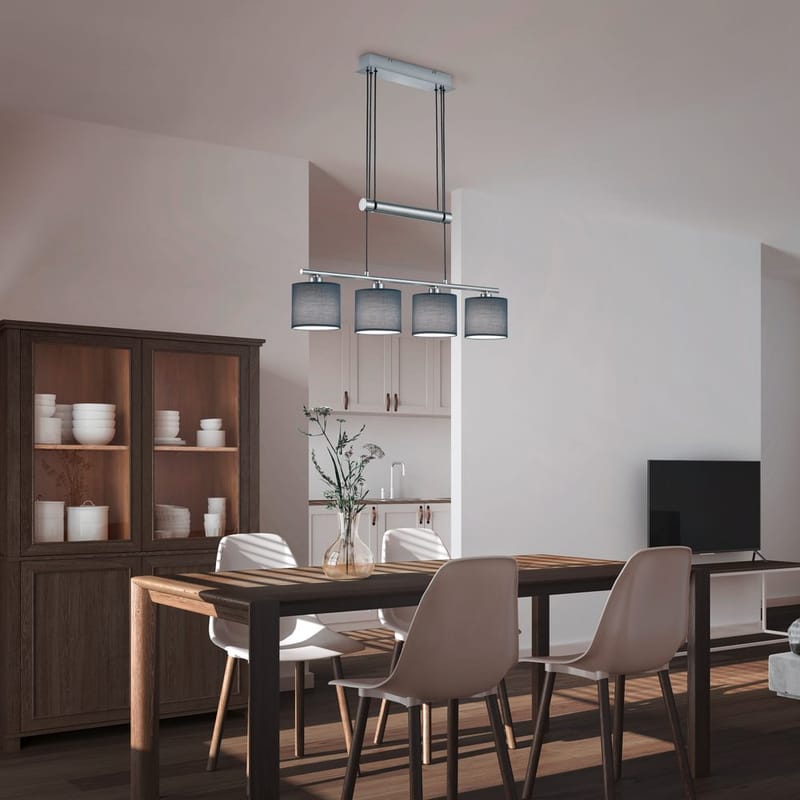 Taklampe Garda - Grå - Belysning - Innendørsbelysning & Lamper - Taklampe - Pendellamper & Hengelamper