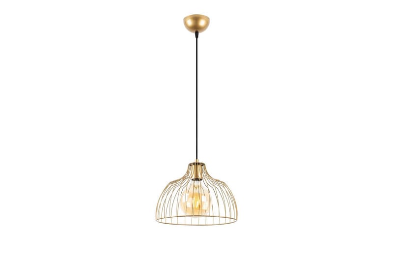 Taklampe Gertie Skinnende Gull - Gull - Belysning - Innendørsbelysning & Lamper - Taklampe - Pendellamper & Hengelamper