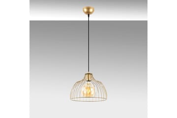 Taklampe Gertie Skinnende Gull - Gull - Belysning - Innendørsbelysning & Lamper - Taklampe - Pendellamper & Hengelamper