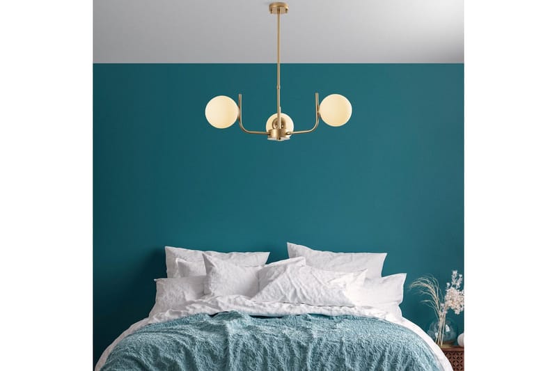 Taklampe Gevir Gull - Gull - Belysning - Innendørsbelysning & Lamper - Taklampe - Pendellamper & Hengelamper