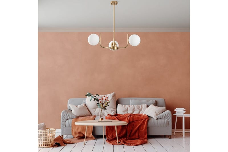 Taklampe Gevir Gull - Gull - Belysning - Innendørsbelysning & Lamper - Taklampe - Pendellamper & Hengelamper